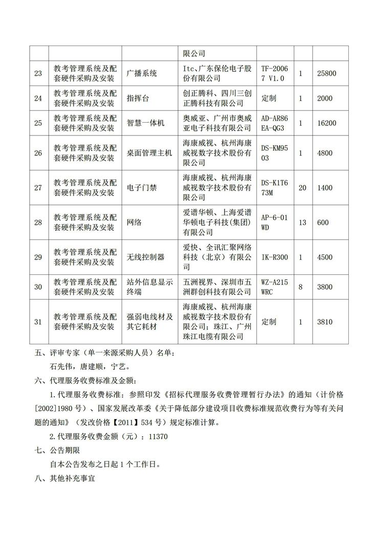 广西元强建设项目管理有限公司关于教考管理系统及配套硬件采购及安装（QZZC2025-J1-220210-GXYQ）成交公告
